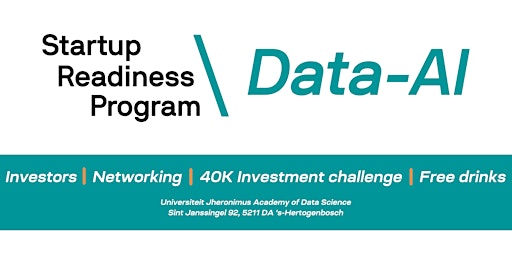 Startup Readiness Program | DATA-AI Launch event!