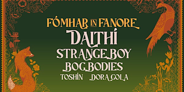 Daithí, Toshín, Strange Boy, Bog Bodies, Dora Gola - Fanore