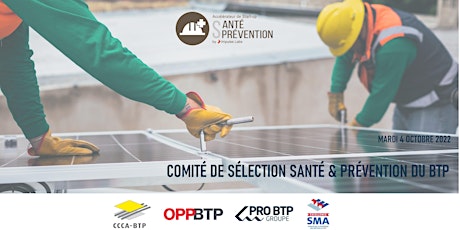 Image principale de Comité de Sélection Santé et Prévention x 4 octobre x Salon BATIMAT