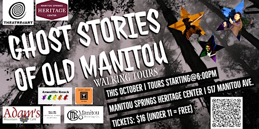 Ghost Stories of Old Manitou Walking Tours 2022