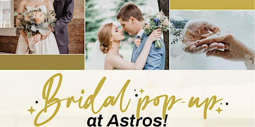 Bridal pop-up at Astros!
