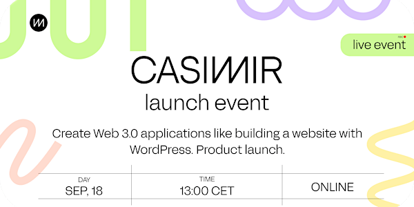 Casimir Launch Event