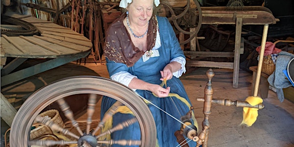 Wool Spinning Workshop for Beginners at the Van Cortlandt House Museum