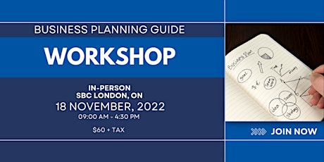 Business Planning Guide Workshop - November 18th, 2022