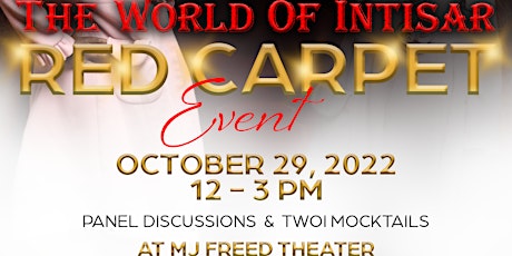 The World of Intisar Red Carper Event