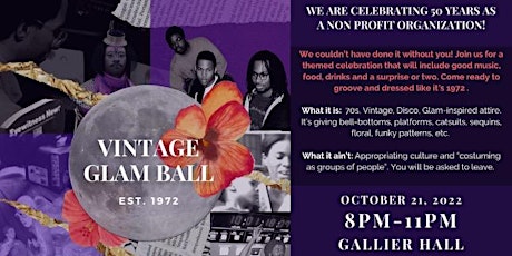 Vintage Glam Ball - NOVAC 50th Anniversary Party