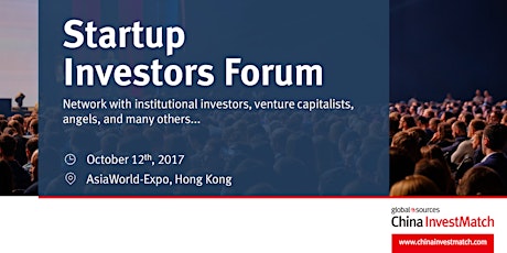 Startup Investors Forum primary image