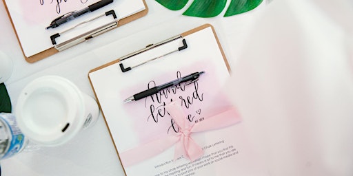 Beginner Calligraphy at Artisan Gifts & Flowers