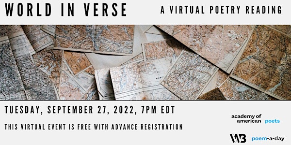 World In Verse: A Virtual Poetry Reading
