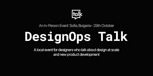DesignOps talk - 2022