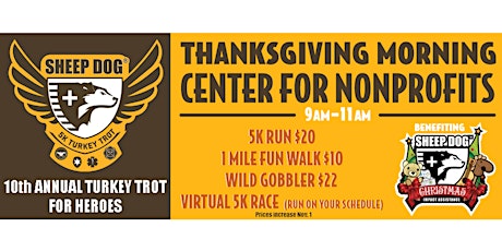 SDIA's 10th Annual Turkey Trot for Heroes 5K primary image