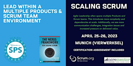 Scaled Professional Scrum (SPS) | Learn how to scale your Scrum Teams