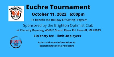 Charity Euchre to Benefit Christmas Elf Holiday Giving Program