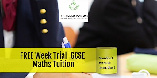 Primaire afbeelding van FREE  Trial  GCSE Maths Tuition
