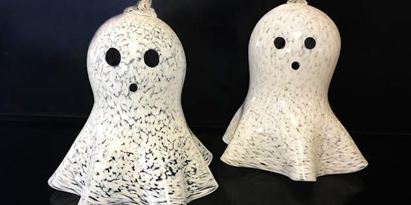 Ghostly Halloween Ornaments