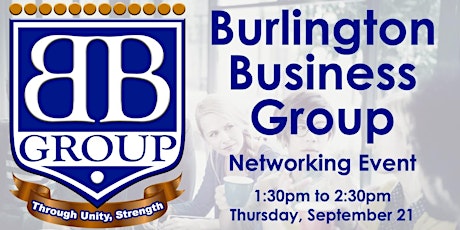 Business Networking with the Burlington Business Group primary image