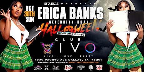 97.9 The beat Presents The HALLOWEEN Beat Bash FT. Erica Banks & Friends