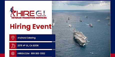 Naval Base San Diego Hiring Event