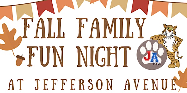 Fall Family Fun Night- Jefferson Ave School