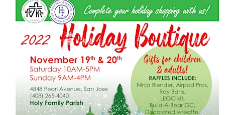 Holy Family's Annual Holiday Boutique 2022
