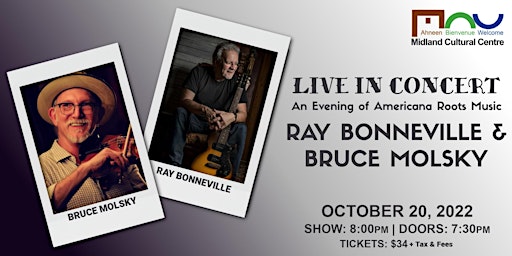 Ray Bonneville & Bruce Molsky in Concert