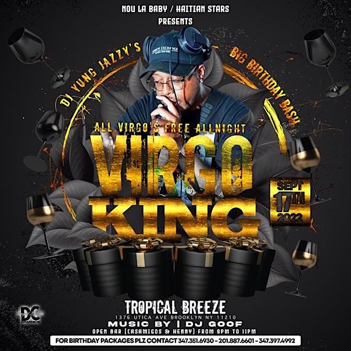 DJ YungJazzy Birthday Celebration “Virgo King” image
