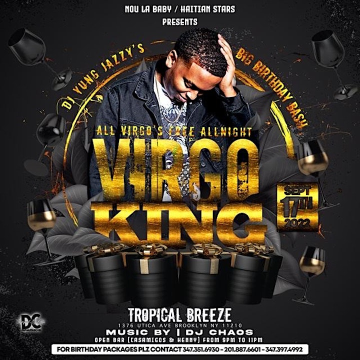 DJ YungJazzy Birthday Celebration “Virgo King” image