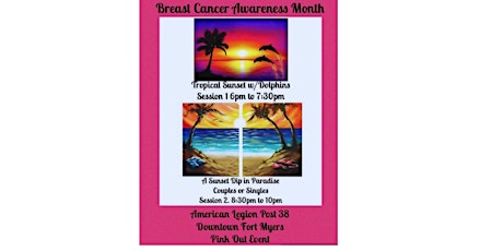 TSP Lounge- 10/08 Tropical Paradise -Celebrating Breast Cancer Awareness