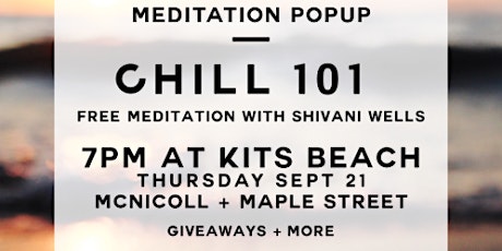 Fall Equinox CHILL Meditation Pop-Up  primary image