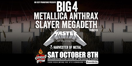 Tribute to The Big 4 Metal Show ft. Master of Puppets & Harvester of Metal