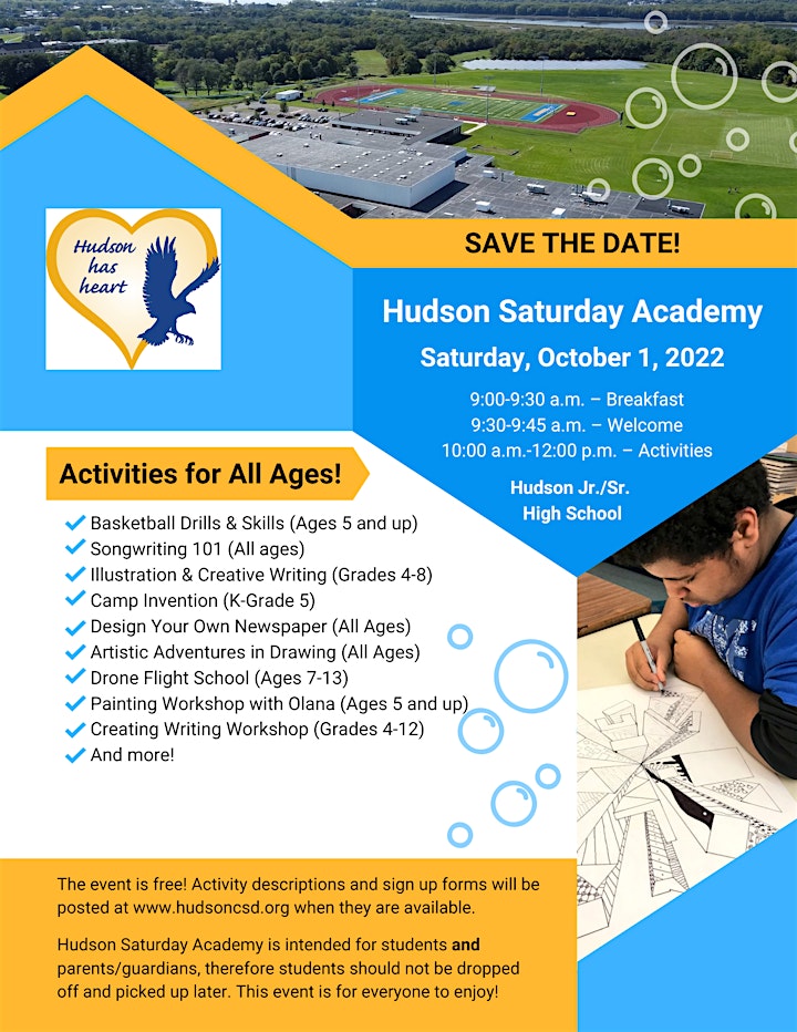 Hudson Saturday Academy-October 1, 2022 image