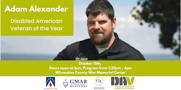 Disabled American Veteran of the Year Event with Adam Alexander