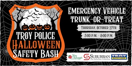 Troy Police Halloween Safety Bash