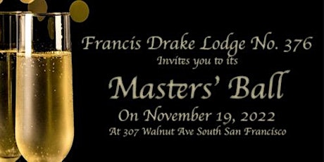 Francis Drake Lodge #376 Masters' Ball