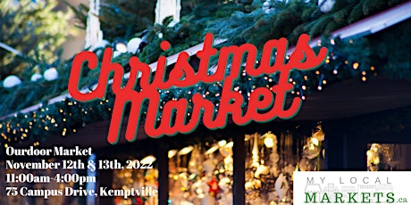 Outdoor Market- The Spirit of Christmas