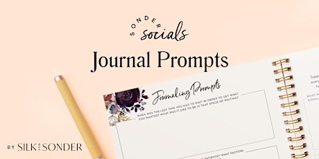 Sonder Social: Surrender Journal & Affirmation Pumpkin Patch