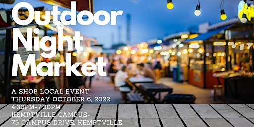 My Local Markets- Outdoor Night Market: Be Thankful October 6th, 2022
