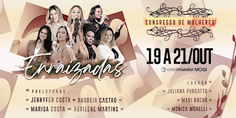 Imagem principal do evento Conferência de Mulheres ENRAIZADAS - Mogi das Cruzes