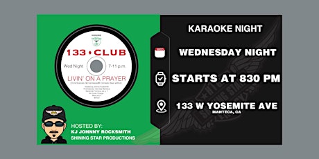 Livin' on a Prayer Karaoke at 133 Club