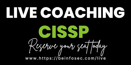 CISSP Certification Exam Study Sessions - Live Events for September