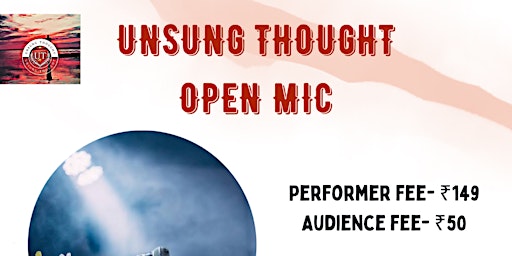 Unsung thought Open Mic Event