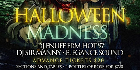 HALLOWEEN MADDNESS FRIDAY OCT 27TH AT MILK RIVER LOUNGE 
