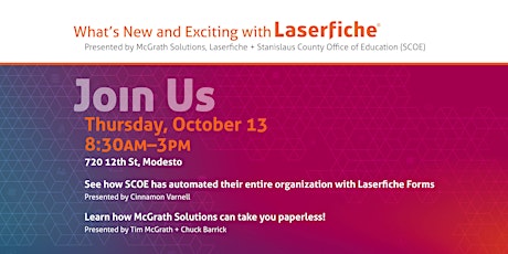 What's New and Exciting with Laserfiche