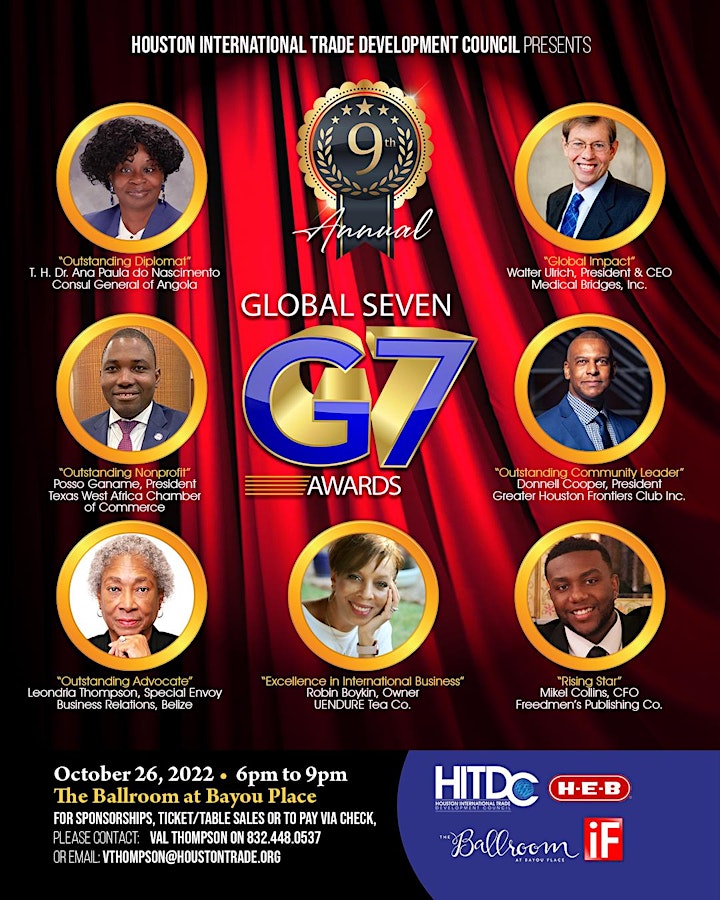 9th Annual Global 7 Awards by HITDC 2022 image