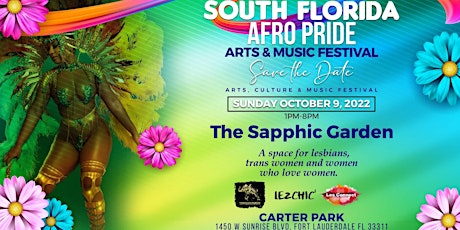 The Sapphic Garden Party at Afro Pride's Arts and Music Festival
