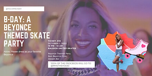 BDAY: Beyonce Theme Skate Party