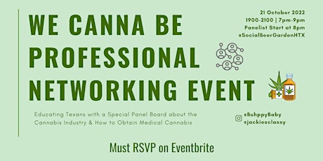We Canna Be Professional Networking Event