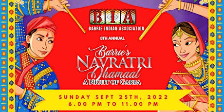 8th Annual - Barrie's Navratri Dhamaal