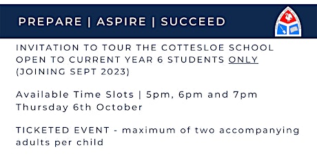 The Cottesloe School Open Evening | 6 October 2022