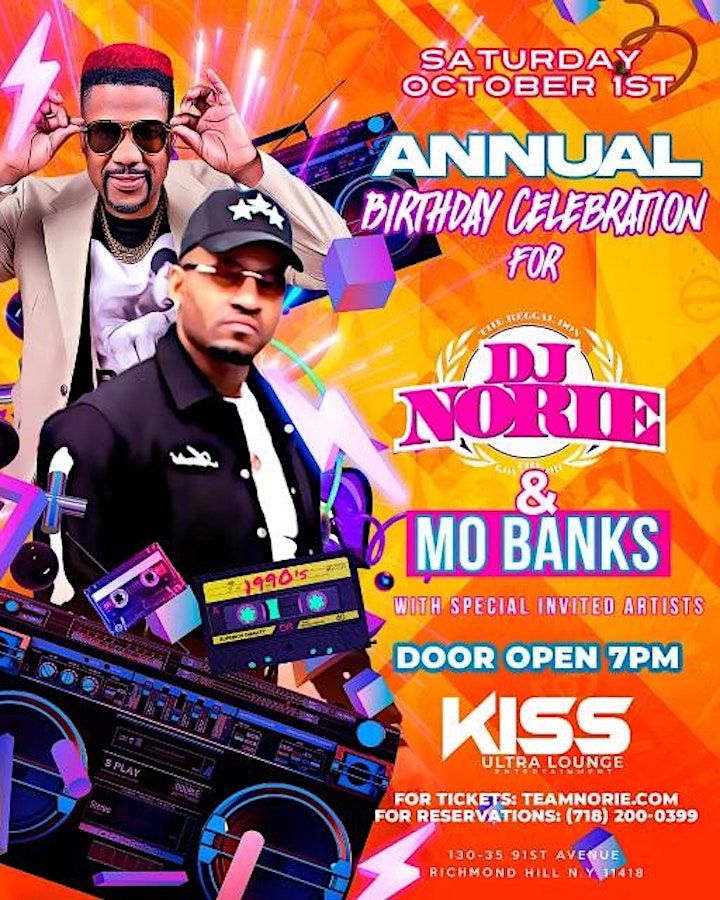 DJ Norie & Mo Banks Bday Bash image
